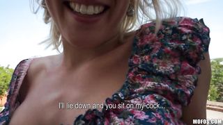 Czech woman gets pummeled in a public place