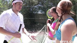 Summer camp tennis whores