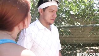 Summer camp tennis whores