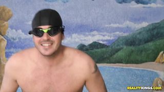 The lovemaking spa with 2 Europeans