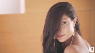 Playboy: Belen Lavallen showering