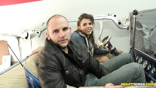 Some joy in a camper and warehouse