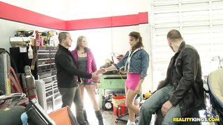 Some joy in a camper and warehouse