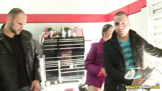 Some joy in a camper and warehouse