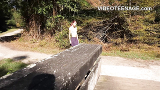 super-cute teenager model does her first-ever pornography audition