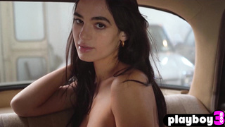 Beautiful Latin teen showing of her body