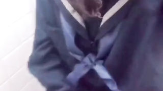 トイレでオナニーしました///エッチな女の子になってごめんなさい♡♡