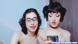 Hot Shemale Couple Sex On Live