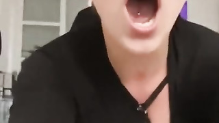 My bf plumbs me rigid on the kitchen