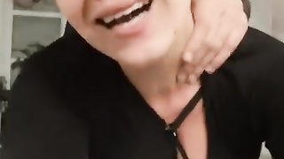 My bf plumbs me rigid on the kitchen