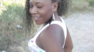 Married Super-Fucking-Hot Ebony Neighbour Knuckle Taste Of White Shaft Her Black Cooter Gets Demolished