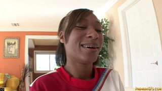 PREMIUMGFS - Yummy Black Cheerbabe Rubbin' Man Sausage and Poking Snatch
