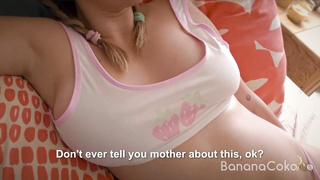 Virginal Uber-Cute Damsel is Tempted and Raunchy Screwed by stepparent