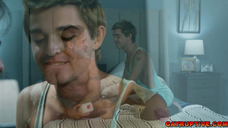 Older man fucks twink Grayson Lange hard