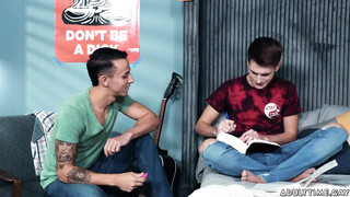 Trevor Harris ass fucked his college friend Dez Irez