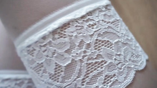 white stocking foot wank playing/teasing Pornography Flicks - Tube8
