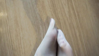 white stocking foot wank playing/teasing Pornography Flicks - Tube8