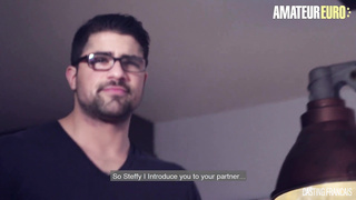 Dialogue Turns Into Hard-Core Orgy Activity For Fledgling Breezy Steffy - UNEXPERIENCED EUROPEAN