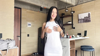 Lovely Bashful 20yo Latina Waitress Luvs Being Predominated and Drilled - POINT OF VIEW AUDITION HUMP