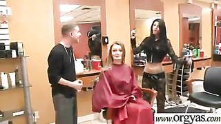 Super-Cute Steamy Nymph (Esmi Lee&Monica Rise) Love Money And Pulverize Harsh For It Mov-14