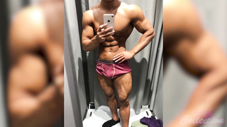 3代目フィジーカー170-68-22初登場！スリムマッチョフェチ必見！上反りパイパンチンポで女の子を生ハメで責める！