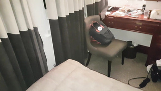 Ass fucking doggystyle in leather skirt