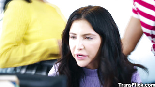 When your workmates are fucking behind closed doors