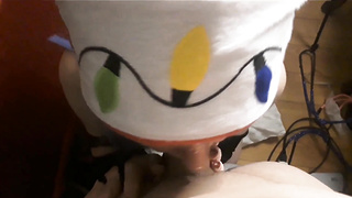 Picked up this spunk super-bitch on the way home and gave her a good-sized flow ( wild internal cumshot )