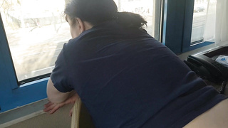 FUCKED on chair in hotel room