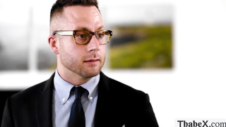 college teens threesome with TS teacher