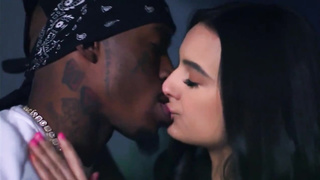 Eliza Ibarra is having molten orgy with a black man, Stress and squealing from sheer pleasure while spunking