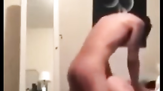 Fabulous wifey bangs with big black cock for hubby part two