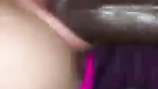 Sizzling Tart Ash-Blonde Cuckold and Porking With BIG BLACK COCK