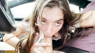 We Dont Have To Pull Over To Screw - Tesla Autopilot Cowgirl Road Head