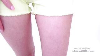 Young Model sucking cock getting fucked in studio