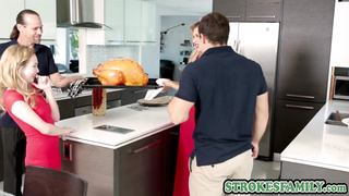 Little stepsister sucked stepbros cock