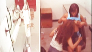 SCANDALOUSGFS - Lesbians caught munching vulva