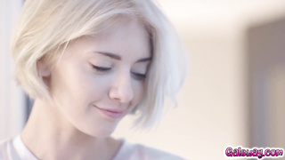 Jennifer White and Lena Anderson are making love while having a douche, early in the morning