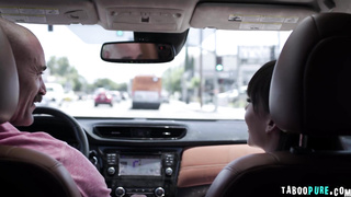 Skinny Emma Jade got anal fucked outdoor