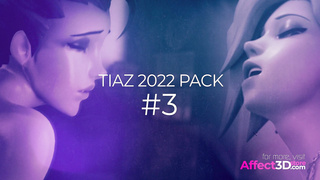 Tiaz 3D Animation Pack No.3 with Overwatch babes