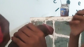 Lil' Bony Ebony Got Fellate BIG BLACK COCK