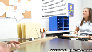 InnocentHigh Wondrous Rilynn Rae classroom inserted