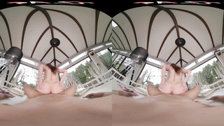 FuckPassVR - Sandy-Haired sweetheart Kiara Lord has her taut gash dicked and creampied in VR Pornography