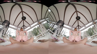 FuckPassVR - Sandy-Haired sweetheart Kiara Lord has her taut gash dicked and creampied in VR Pornography