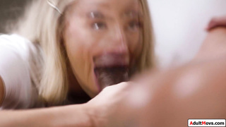 Big boob student pussy licked by teacher