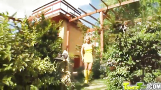 Tamed Teenies c. and spanked teenage breezy gets arse rocked