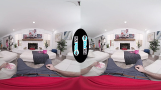 WETVR Nasty Chinese Cowgirl Gets VR Penetrated On Halloween