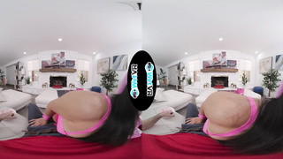 WETVR Nasty Chinese Cowgirl Gets VR Penetrated On Halloween