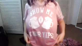 Girls flash natural boobs compilation