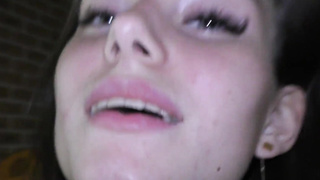 college girl with cat eyes take a good-sized spear after school ! Nata Paradise aka Stefany Kyler